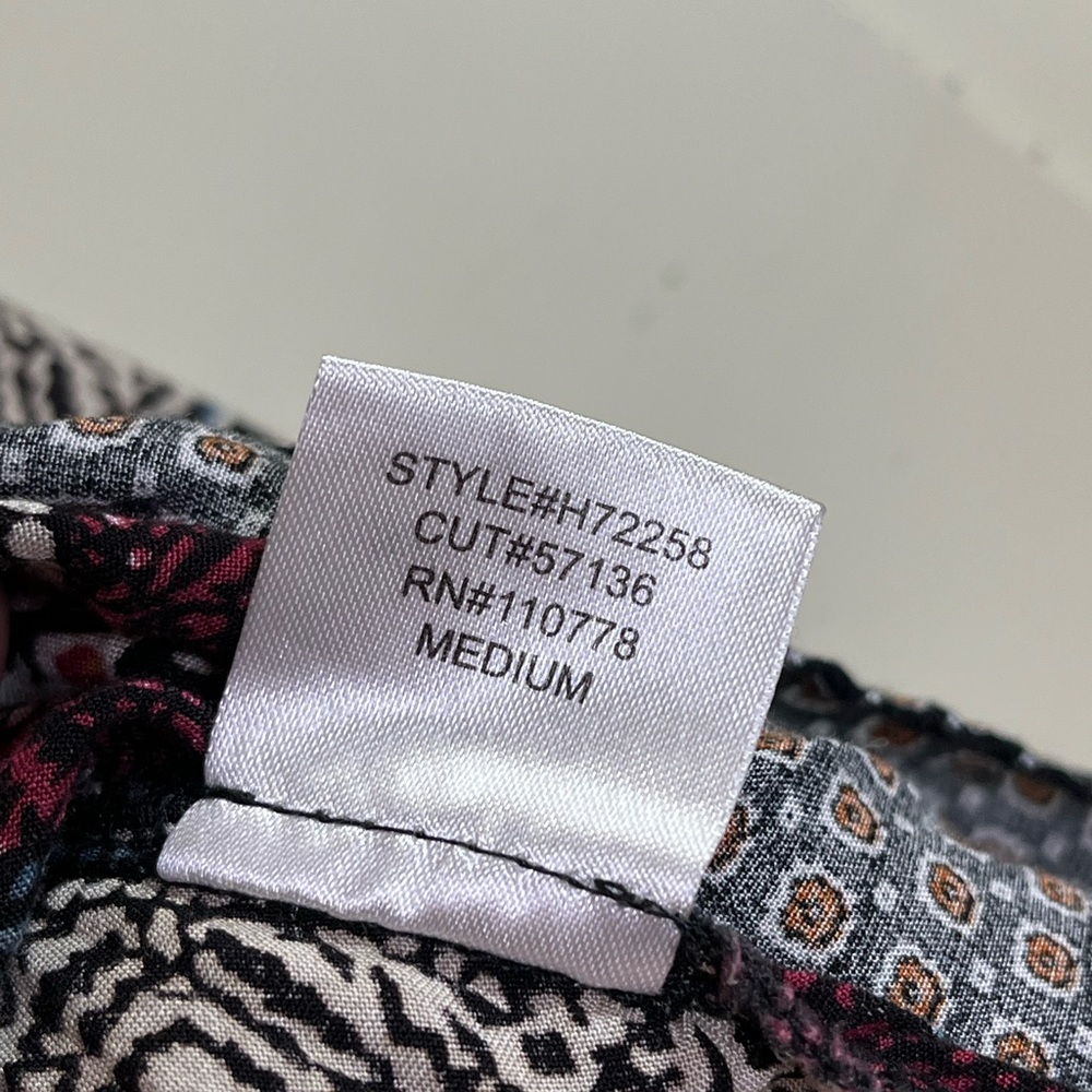 Hazel Boho Skirt – Smocked Waist / Asymmetrical Hem – Size M - Picture 4 of 8